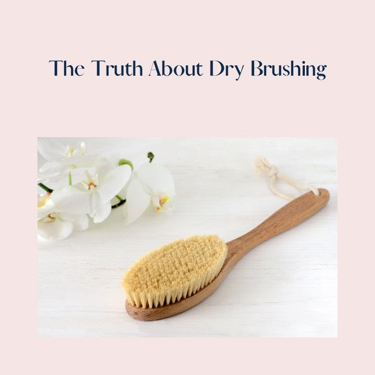 Benefits of dry brushing: It detoxifies and stimulates the lymphatic system