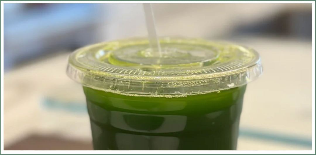Delicious fresh Green Juice