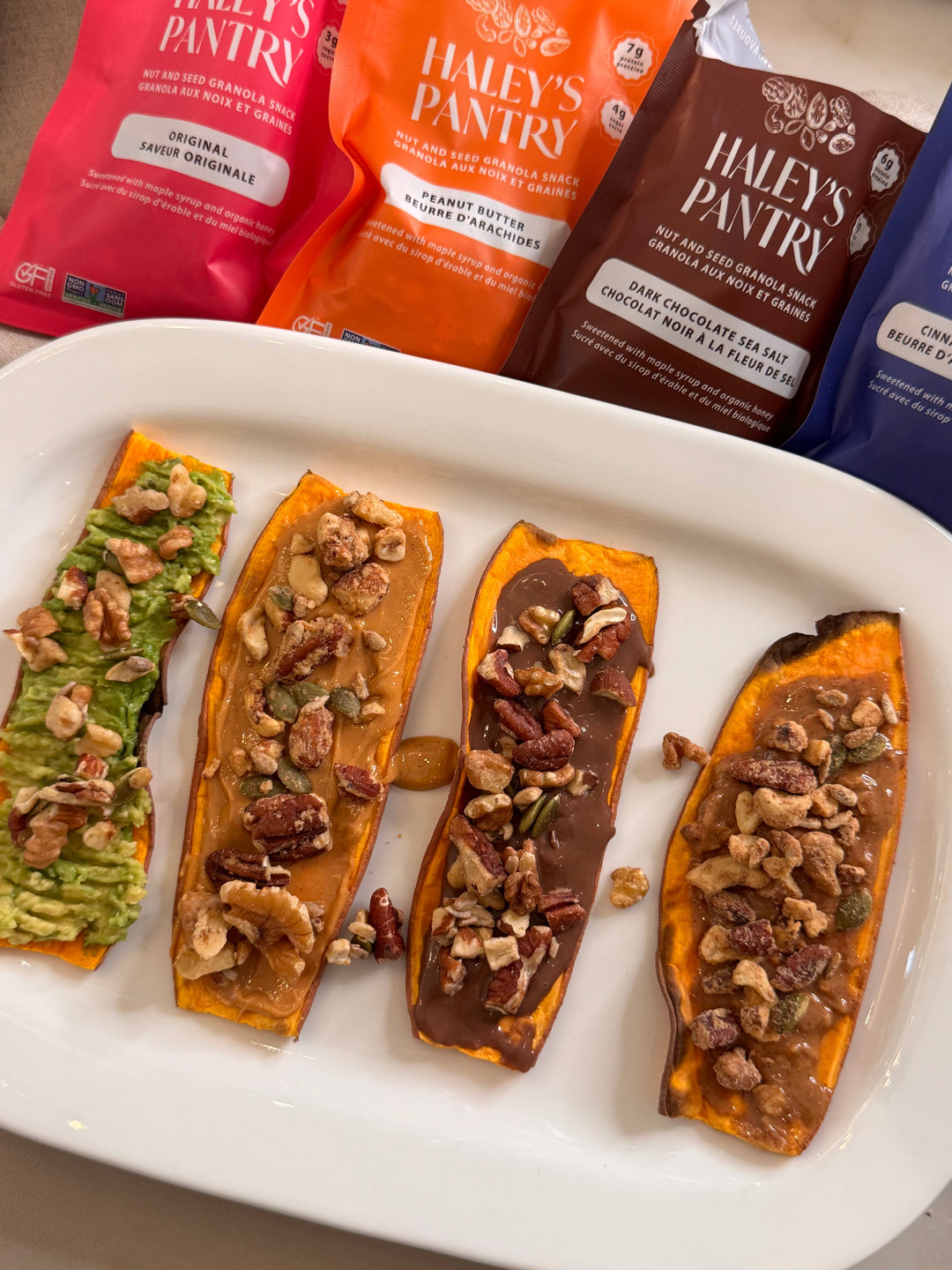 Sweet Potato “Toast” Three Ways