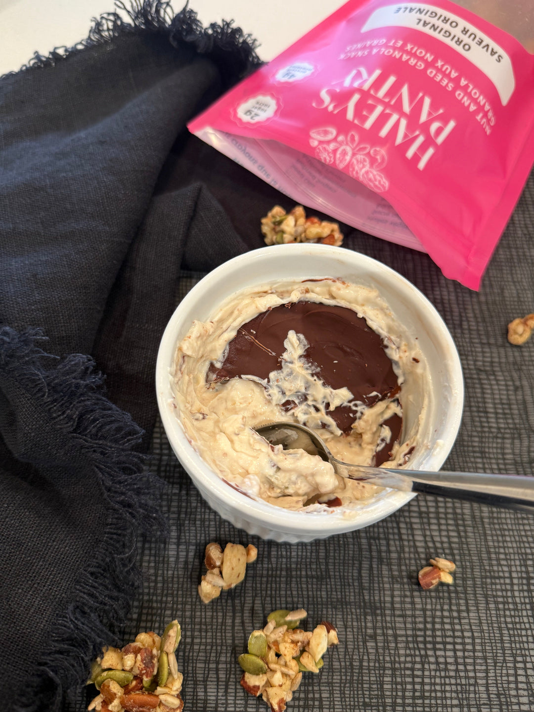 Creamy Greek Peanut Butter Yogurt Bowl