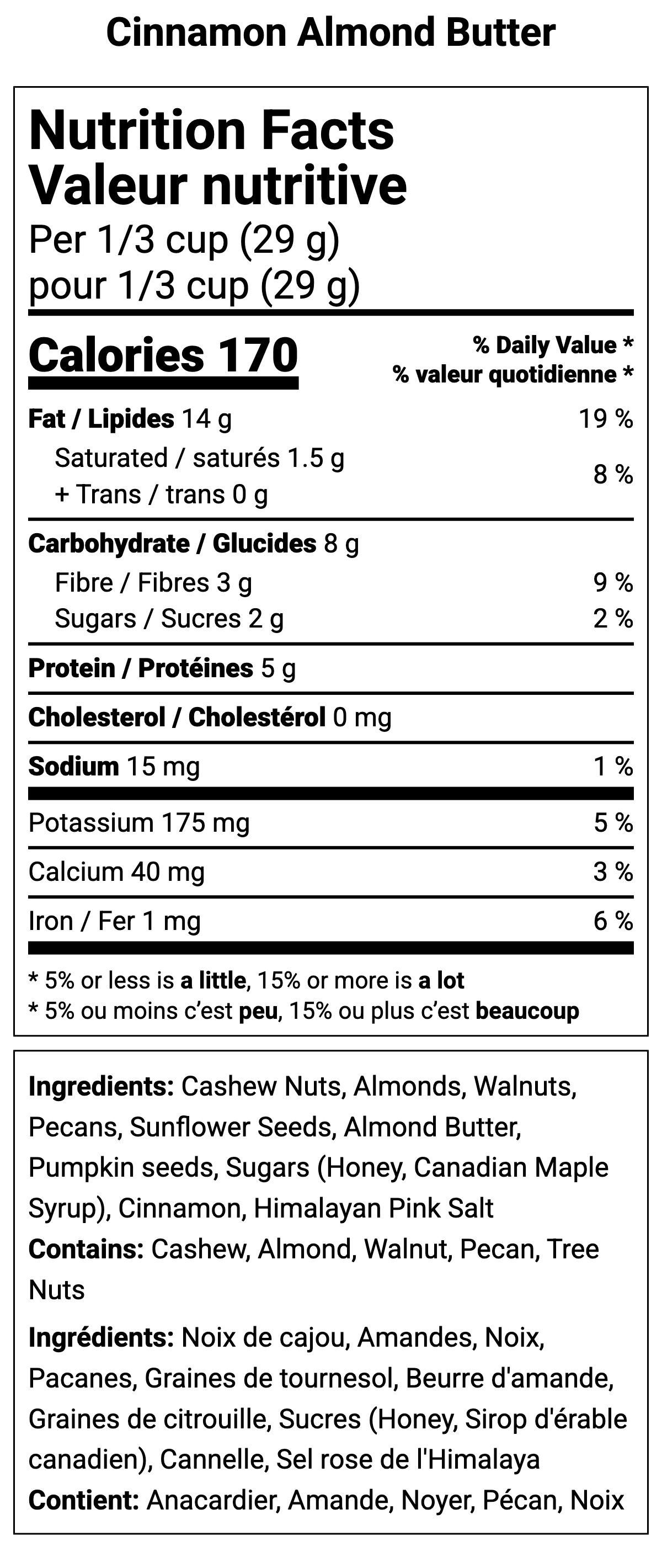 Nutrition Facts