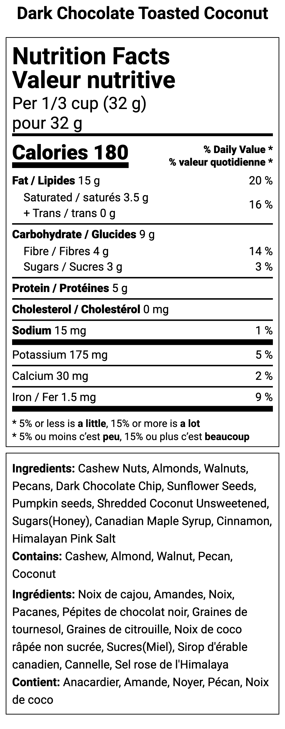 Nutrition Facts