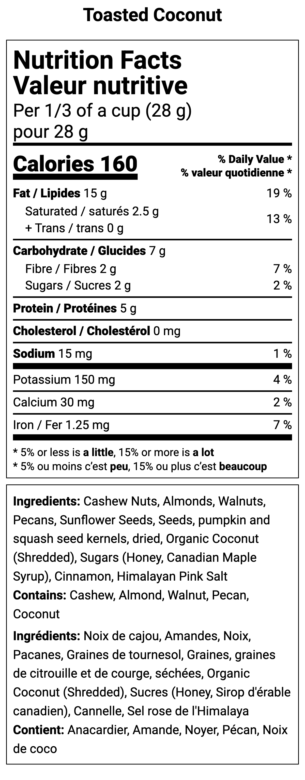 Nutrition Facts